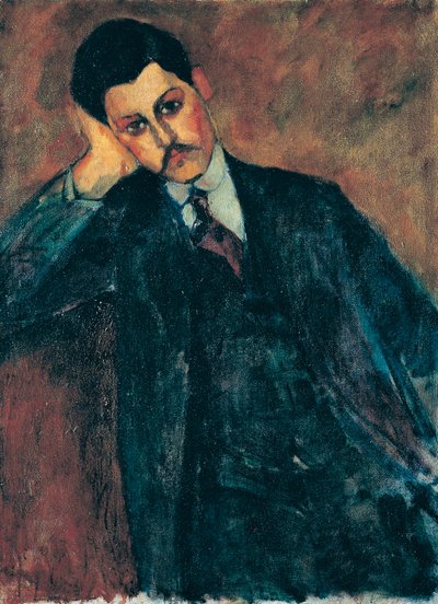 Porträt von Jean Alexandre, 1909 von Amedeo Modigliani